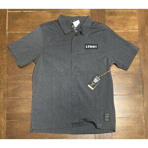 Roark Run Amok Motorhead Lemmy Bless Up Trail Running Shirt Black Mens M NWT $95